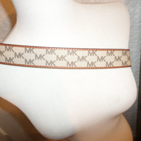 Michael Kors Signature Synthetic Leather Belt NWT main image 4